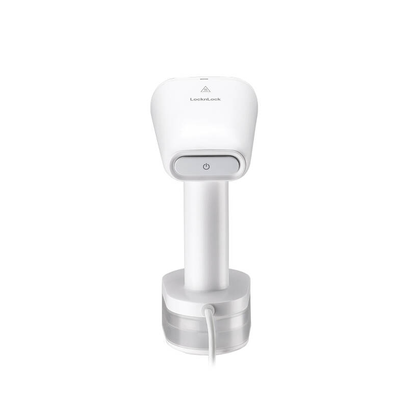 [Áp voucher 8%] Bàn Là Hơi Nước Cầm Tay LocknLock Handy Steamer, 220 - 240 V, 50/60 Hz, 1600W, 250ml - Màu Trắng - ENI223WHT, , large image number null